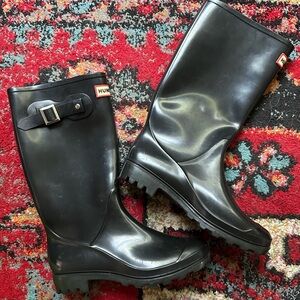 Hunter rain boots
